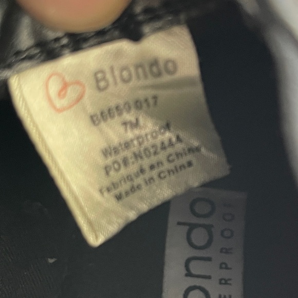 Blondo Waterproof Point Toe Booties shoes size 7 - Picture 14 of 15